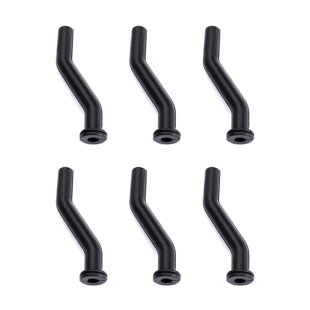 3 Inch 6 Pieces Vacuum Hose BS-596163 BS-593998 BS-797408 for Cub Cadet Ride-On Tractor LTX1046VT LTX1050VT Zero Turn Tank LZ48 - KUDUPARTS