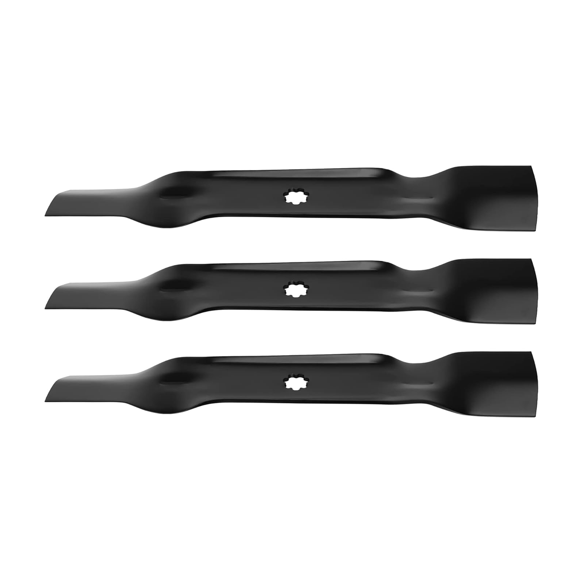 3 PCS Blade GX21784 GY20852 for John Deere Tractor D140 D150 D155 D160 E140 E150 E160 E170 - KUDUPARTS