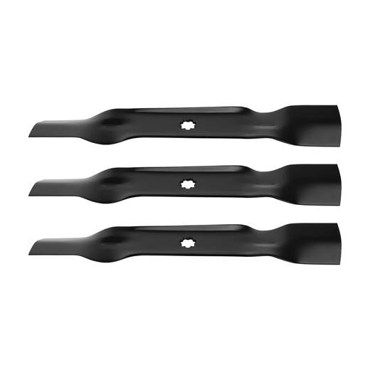 3 PCS Blade GX21784 GY20852 for John Deere Tractor D140 D150 D155 D160 E140 E150 E160 E170 - KUDUPARTS