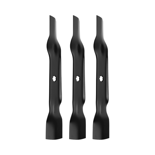 3 PCS Blade GX21784 GY20852 for John Deere Tractor D140 D150 D155 D160 E140 E150 E160 E170 - KUDUPARTS