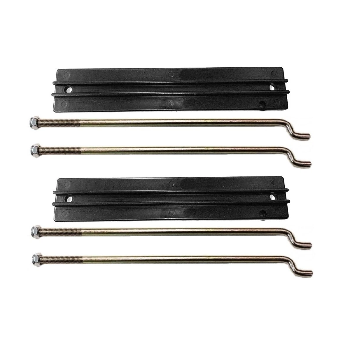 3 Pieces 36V/48V Battery Hold Down Plate And Rod 1013683 101090801 for Club Car Golf Cart DS 1998-2005