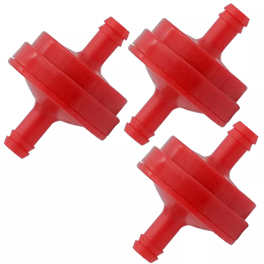 3 Pieces Fuel Filter 7-6572 951-3013 for Troy Bilt Mower 36T 42 46X - KUDUPARTS
