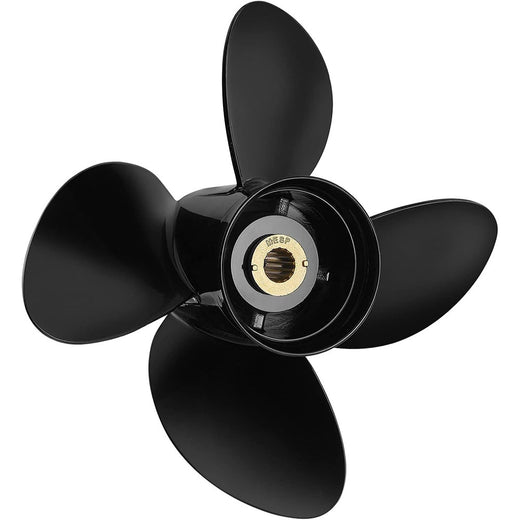 4 Blade Prop 13x17 Propeller 48-8M8026590 for Mercury Outboard 40-140HP Pontoon - KUDUPARTS