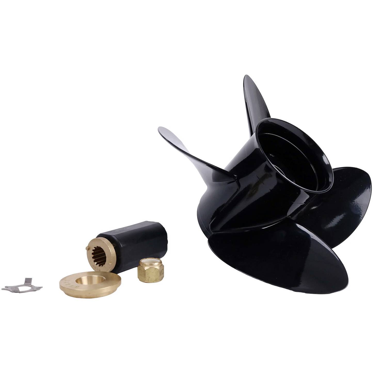 Hélice à 4 pales 48-8M0084496 pour moteurs hors-bord Mercury 135 CV, 150 CV, 175 CV, 200 CV, 220 CV, 225 CV, 250 CV, 275 CV et 300 CV