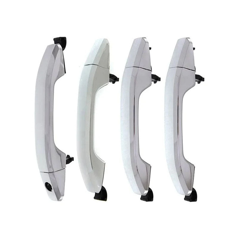 4 Pcs Exterior Door Handle 22923594 22923598 for Chevrolet Silverado GMC Sierra 1500 2500 3500 - KUDUPARTS