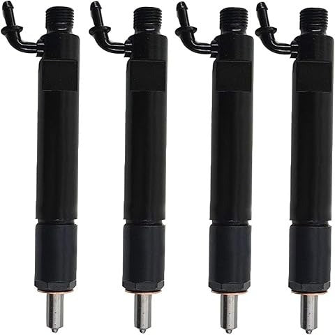 4 Pcs Fuel Injector 6673157 6666500 for Deutz Engine BF4M1011F 1011 Bobcat Skid Steer Loader 863 864 873 883 - KUDUPARTS