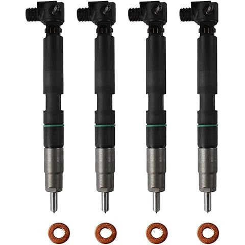 4 Pcs Fuel Injector 6673157 6666500 for Deutz Engine BF4M1011F 1011 Bobcat Skid Steer Loader 863 864 873 883 - KUDUPARTS