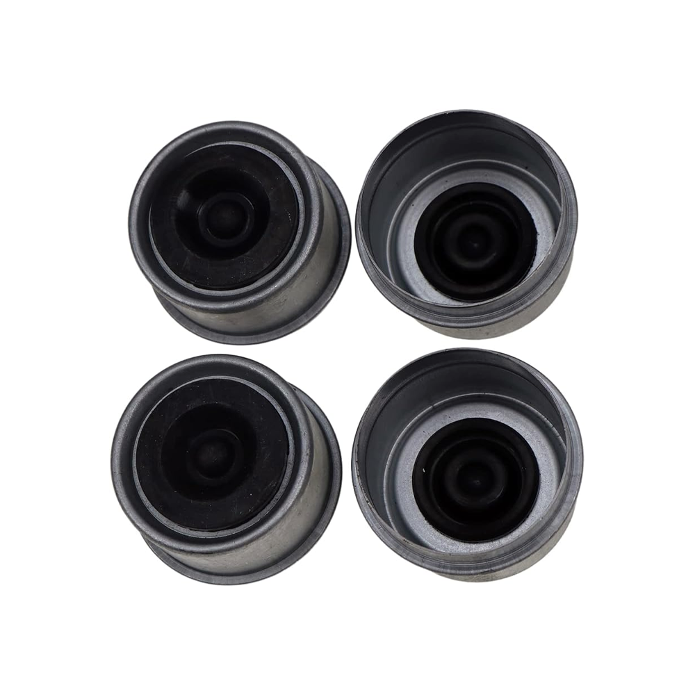 4 Pieces 2.44" Dexter EZ Lube Rubber Plug Dust Cap Grease Cover for Trailer 5200-7000 lb. Axle Hubs - KUDUPARTS