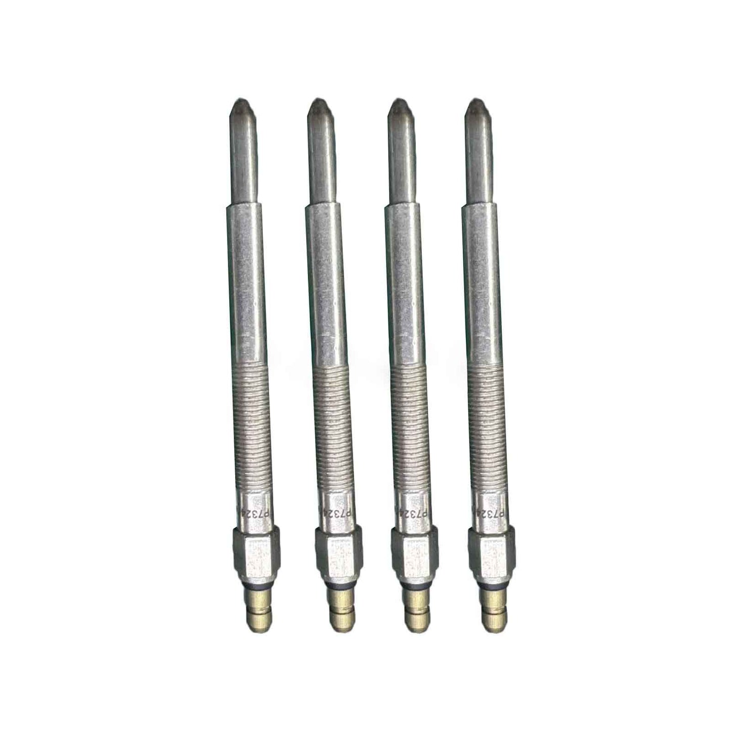 4 Pieces Glow Plug 6008-15-2650 6110-13-2511 6008-15-2320 for Komatsu 4D120-11 4D130-1 S4D120-11 SL4D130-1