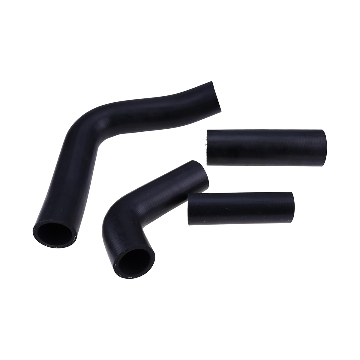 4 Pieces Radiator Water Pump Hose 180085M1 186968M1 731256M1 732443M1 for Perkins Engine Massey Ferguson Tractor 35 135 235 230 - KUDUPARTS
