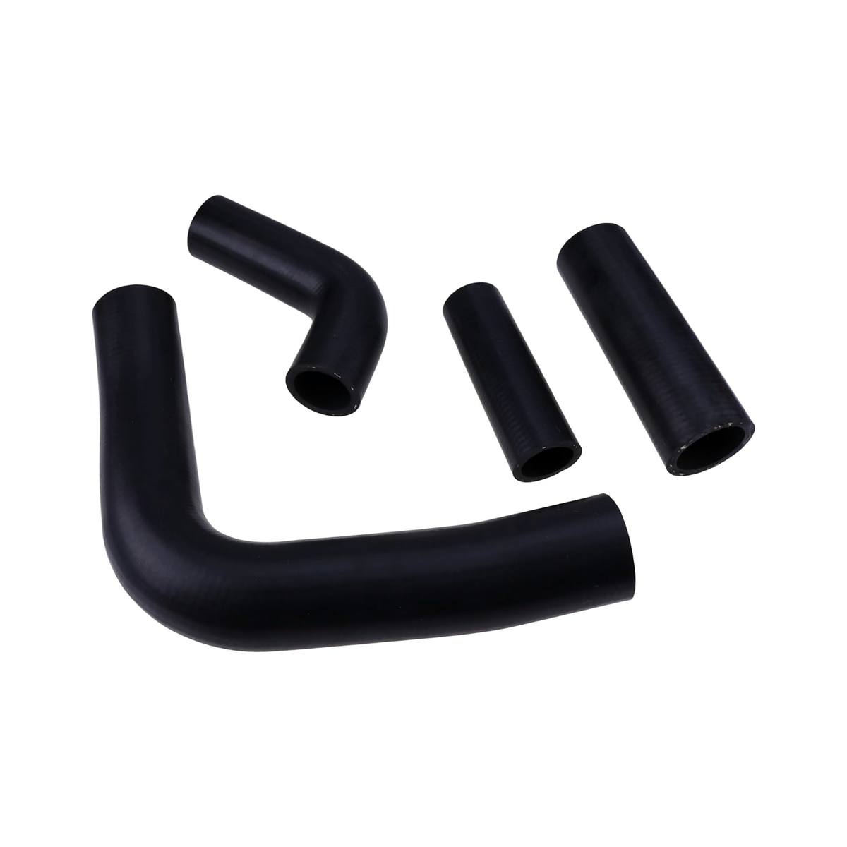 4 Pieces Radiator Water Pump Hose 180085M1 186968M1 731256M1 732443M1 for Perkins Engine Massey Ferguson Tractor 35 135 235 230 - KUDUPARTS