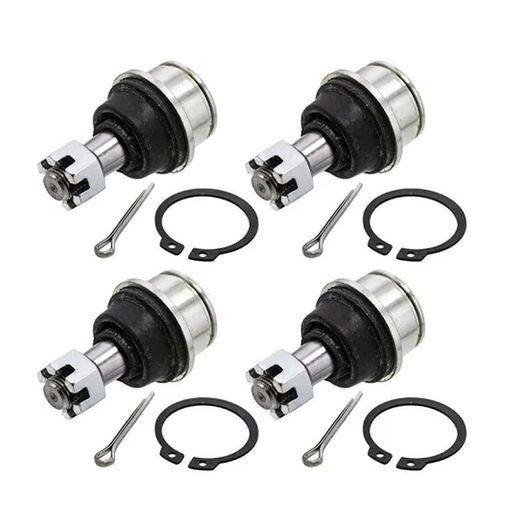 4 Pieces Upper Lower Ball Joint 51355-HP5-601 706200653 for Honda FourTrax Rancher 350 400 420 TRX250 Can-Am Outlander Renegade - KUDUPARTS