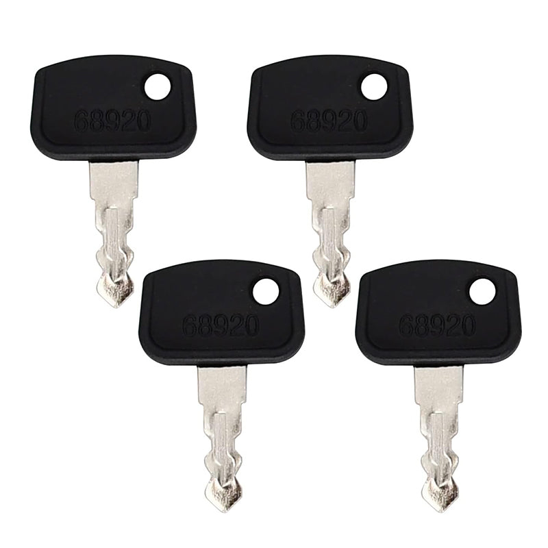 4x For Kubota BX1860 BX24 BX25 B26 BX2670 KH-151 ZD331 Ignition Keys PL501-68920 Ship to US - KUDUPARTS