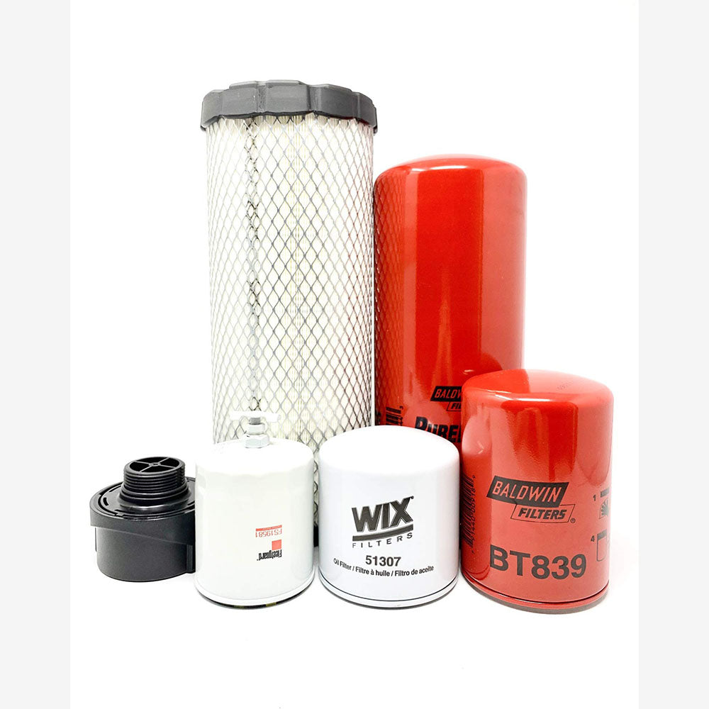 Kit de filtre d'entretien de 500 heures 7324333 pour excavatrice Bobcat 337 341 E50 E55