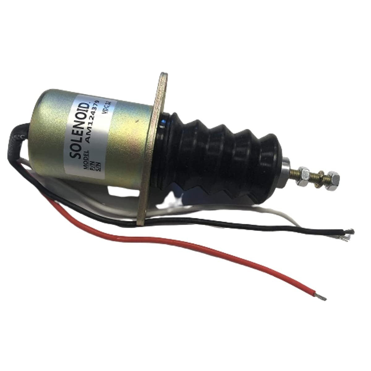 AM116779 Fuel Shut-off Solenoid With 3-Wire Connector for John Deere F1145 Mower