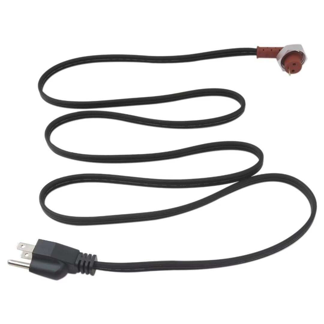 Block Heater Cord 251919 6B018 for 1989-2023 Dodge Ram 5.9 6.7 L Cummins 95-16 Ford 7.3 6.0 6.4 6.7 L Powerstroke Engine - KUDUPARTS