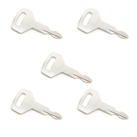 5 Case Kobelco Kawasaki New Holland Mini-Excavator Ignition Keys K250 Ships Free Ship to US - KUDUPARTS