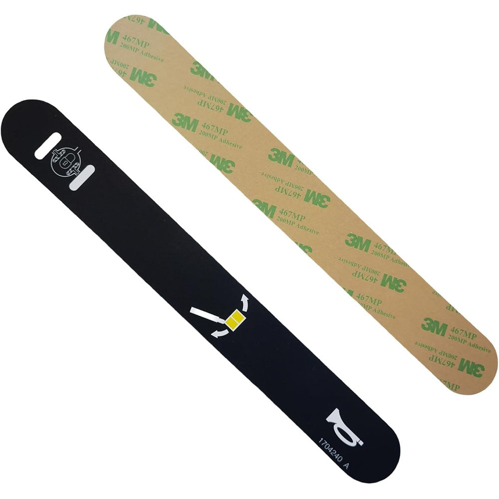 Calcomanía Positrack y bocina 1704240 para elevadores de pluma JLG E600, M600, E300A, E400A y E450A (5 unidades)