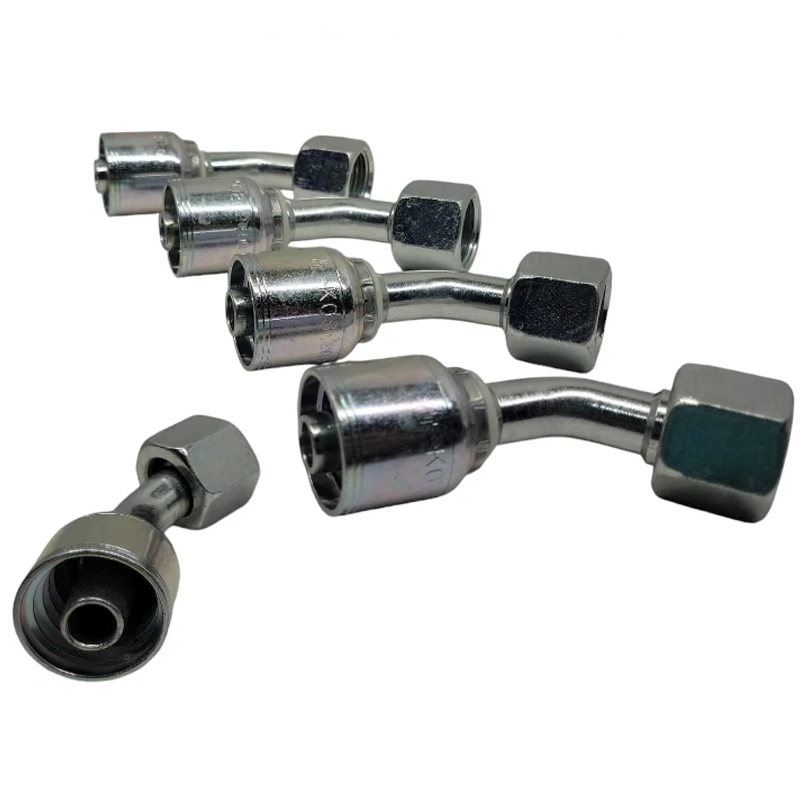 5PCS Hydraulic Hose Fitting With 3/4" Female JIC Swivel 13943-12-12 for Parker - KUDUPARTS