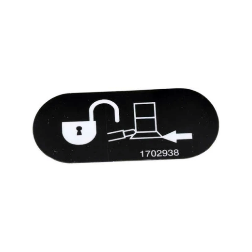 5 PCS Soft Touch Override Decal 1702938 for JLG Boom Lift 400S600S 660SJ 800S 860SJ 600A E400A M400A - KUDUPARTS