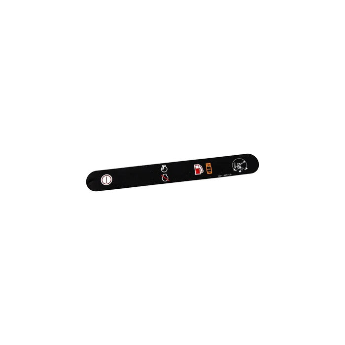 5 PCS Stop Aux Power Decal 1001132175 for JLG Boom Lift E300A E400AJP E450A M450A E600 - KUDUPARTS