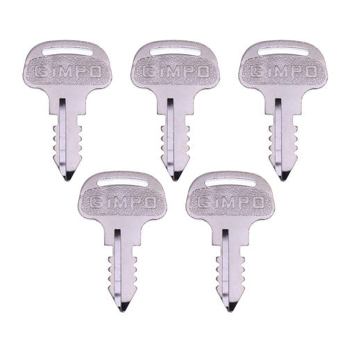 5Pcs Ignition Key 18510-63720 for Kubota Tractor M4900 M5700 M6800 M8200 M9000 - KUDUPARTS