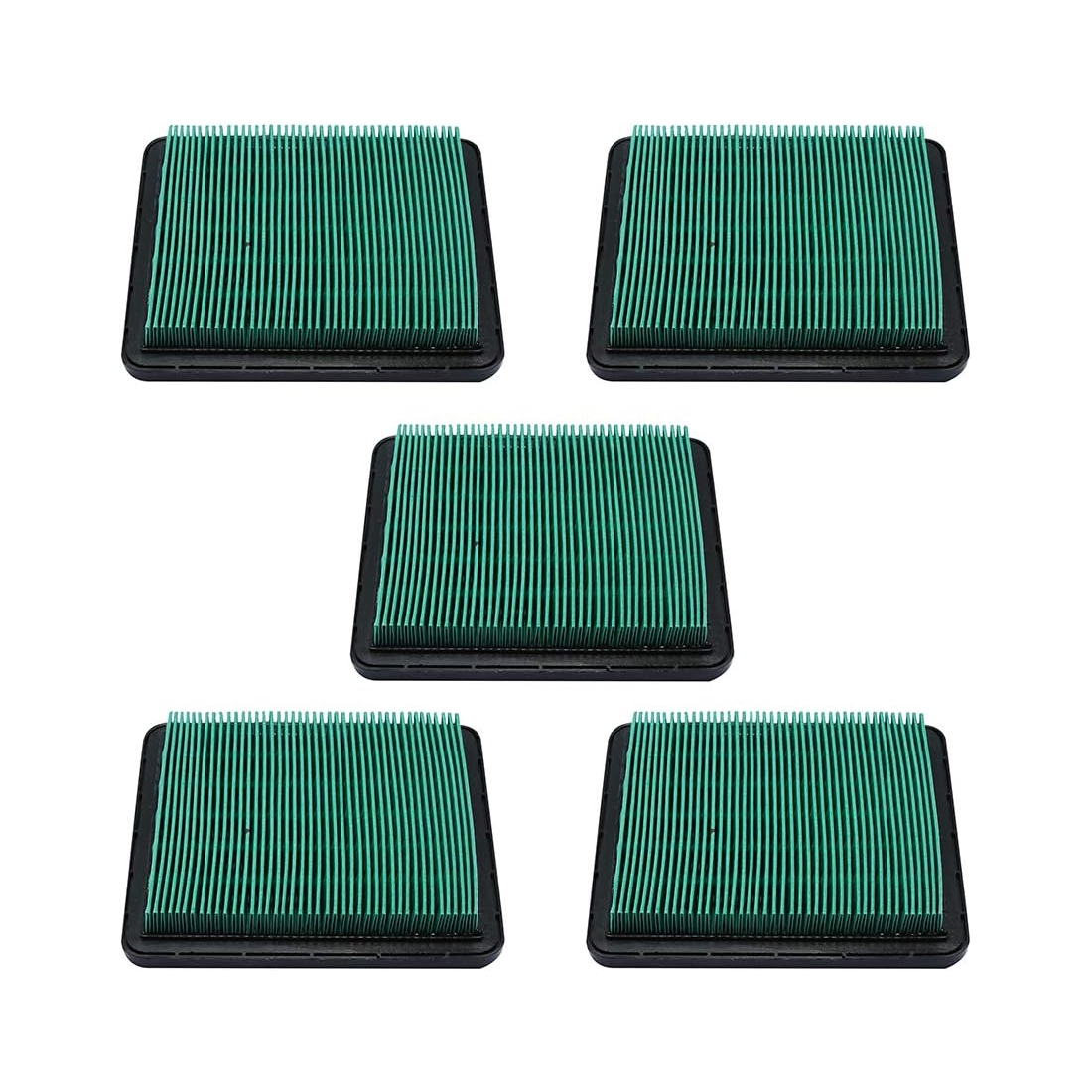 5 Pieces Air Filter 17211-ZL8-000 17211-ZL8-003 for Honda Engine GC135 GC160 GC190 GCV135 GCV190 GX100 Mower HRG415 HRG536 HRX476 - KUDUPARTS