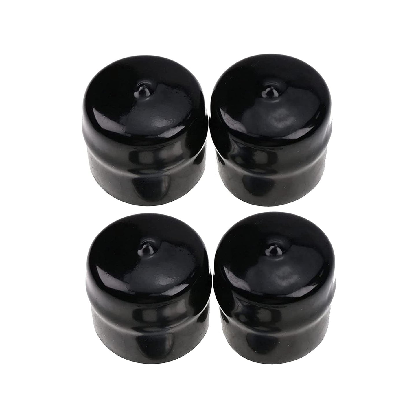 Lot de 4 cache-moyeux d'essieu de roue en caoutchouc 532104757 532175039 104757X428 175139 pour tracteur tondeuse Husqvarna AYP Ariens Crafstman Weed Eater Poulan