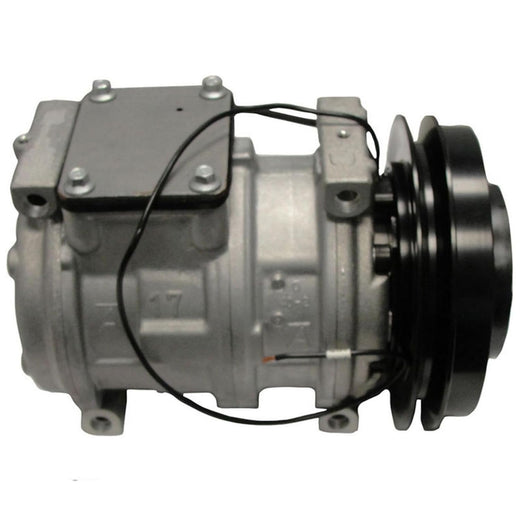 10PA17C A/C Compressor RE46609 for John Deere Engine 4045 6068 Tractor 5210 5520 5725 6403 6603 7630 7930 5520N 6100D 8100T 8400T Type-2 - KUDUPARTS