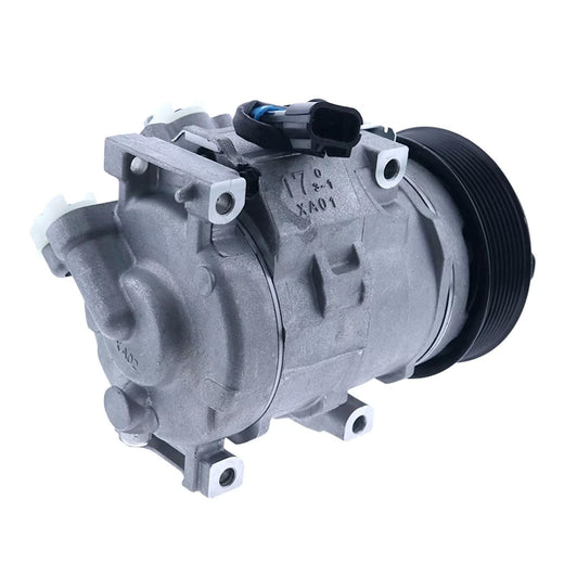 10SRE18C A/C Compressor RE326205 for John Deere Engine 6068 6135 Skid Steer Loader 333E 332E 329E 328E 326E 323E 320E 319E 318E - KUDUPARTS