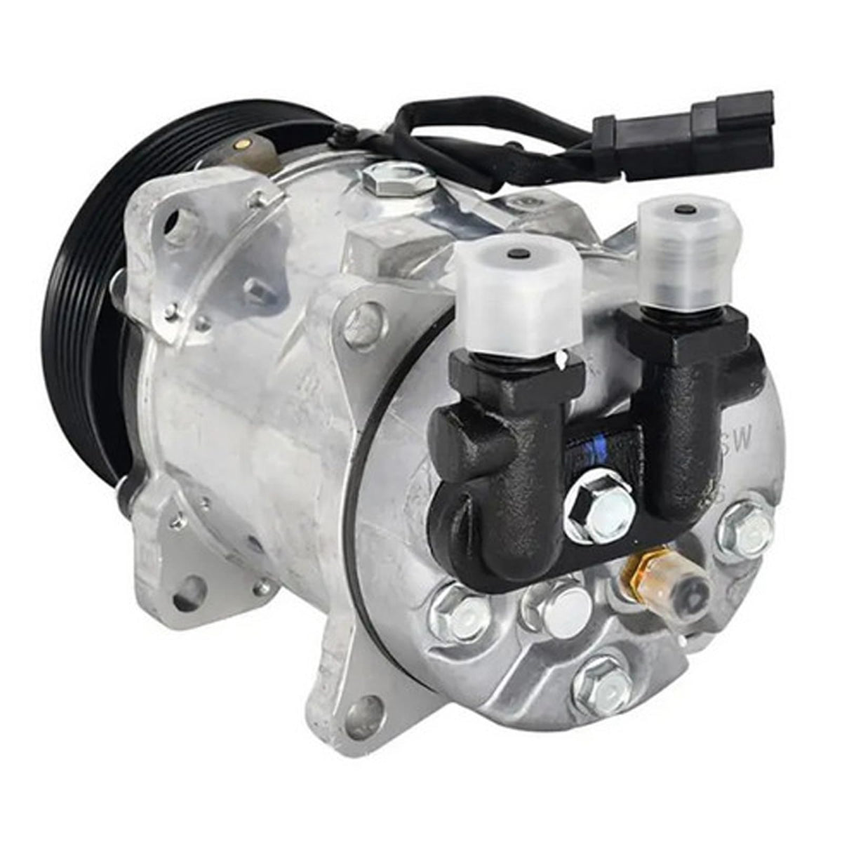 SD5H11 A/C Compressor 7279628 7280493 for Bobcat Loader T750 T770 T870 - KUDUPARTS