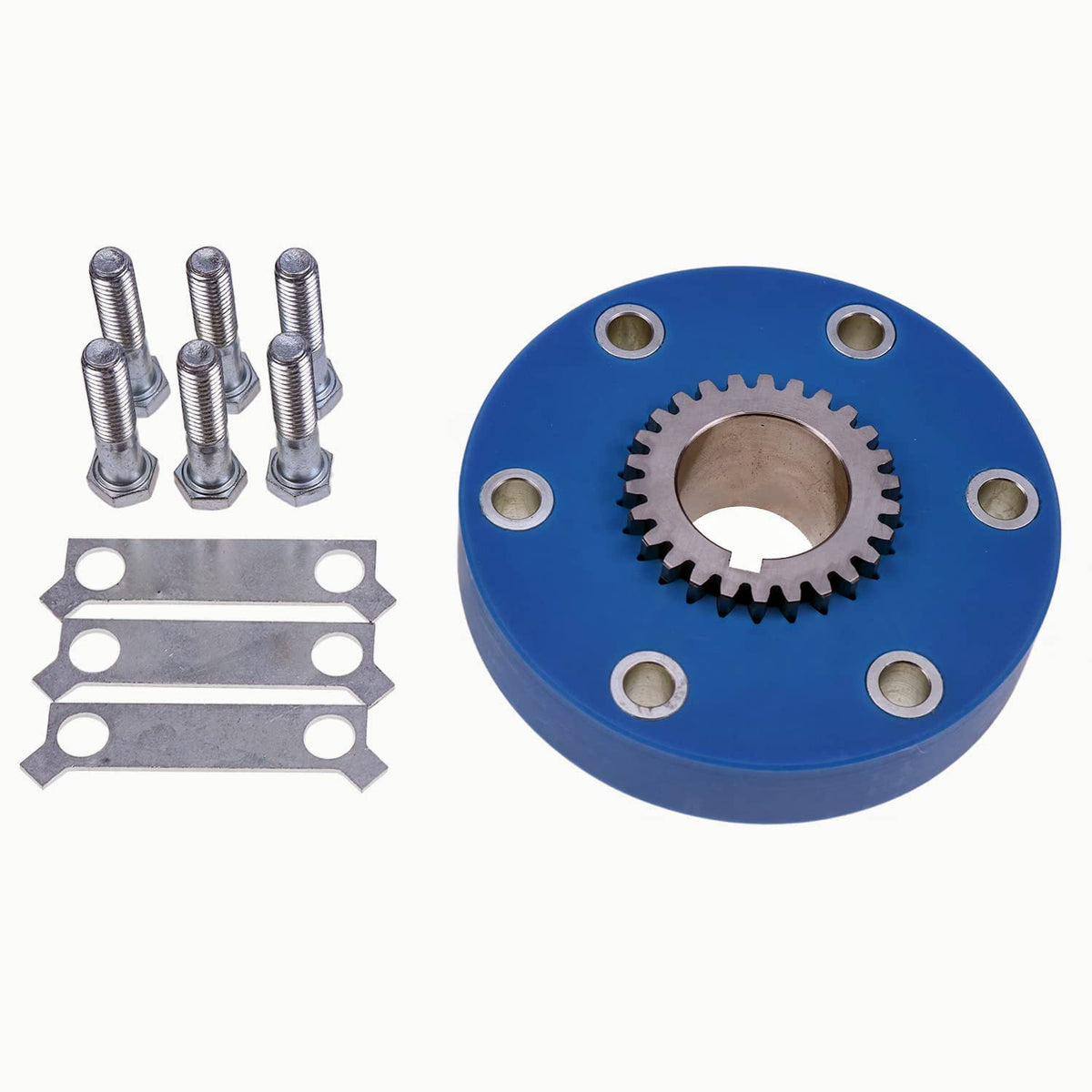6 Bolt Coupling Compressor Drive Pulley Gear 48-50005-00 for Carrier X4 7500 X2 1800 Ultima ULTRA - KUDUPARTS