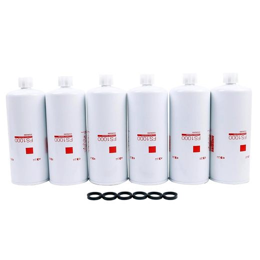6Pcs Fuel Water Separator Filter for P551000 Fleetguard FS1000 Cummins 3329289 - KUDUPARTS