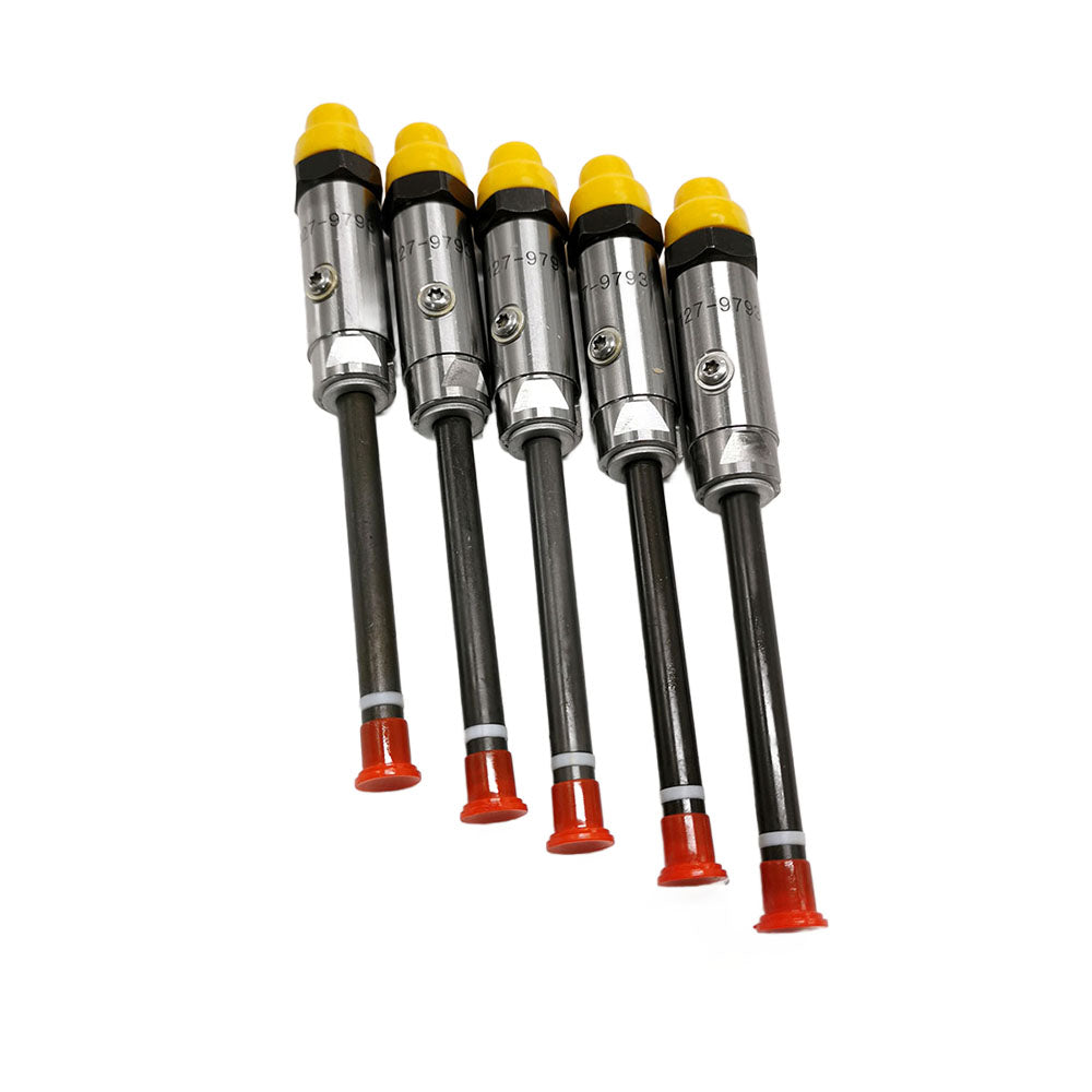 6 Pieces Fuel Injector 100-7567 127-9793 0R-8290 for Caterpillar CAT Engine 3406C