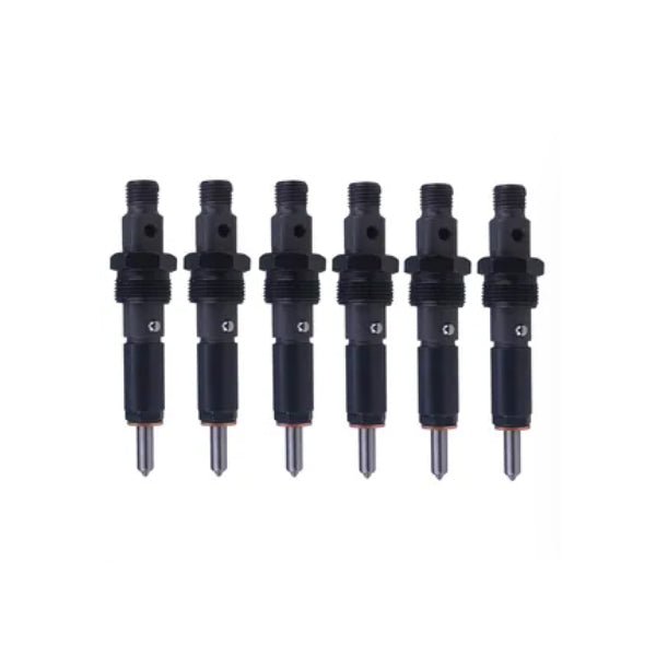 6 PCS Fuel Injector 3897596 3967597 0432131753 for Cummins Engine 6BTA 6B5.9 6BTA5.9 6BT ISB6.7 QSB3.9 QSB5.9 - KUDUPARTS