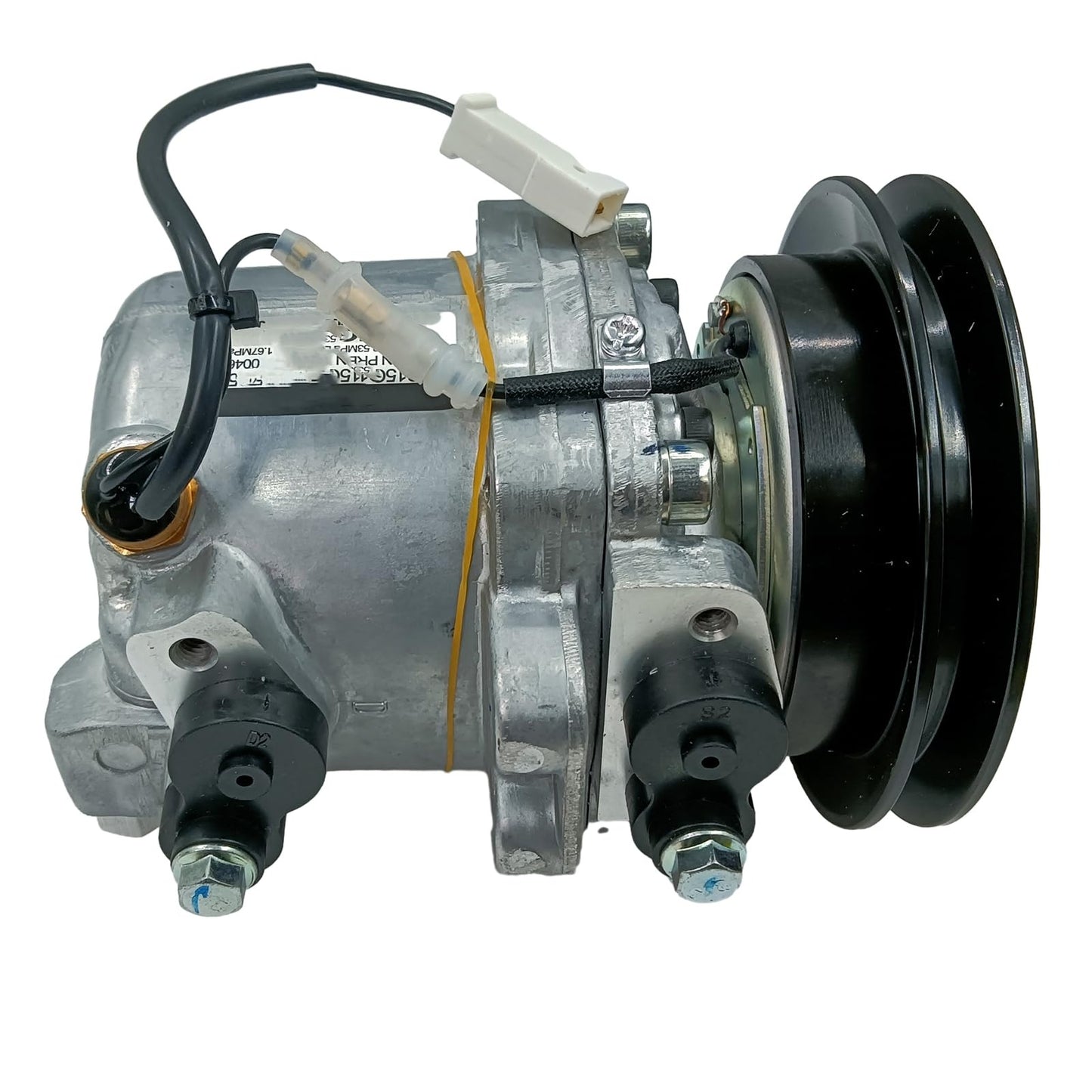 Compresor de aire acondicionado Denso SV06E 283-4170 para excavadoras Caterpillar CAT 303.5E, 304CCR, 304DCR, 305.5D y 305E