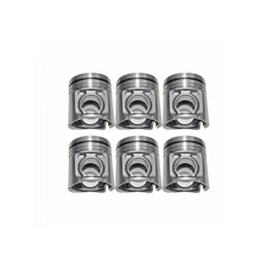 6PCS Piston 3926963 for Cummins Engine 6C8.3 6CT 6CT8.3 QSC8.3 6CTAA - KUDUPARTS
