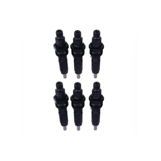 6 PCS Fuel Injector 3802325 for Cummins Engine 6B5.9 Kobelco SK270LC Komatsu PC220LC-6LC - KUDUPARTS