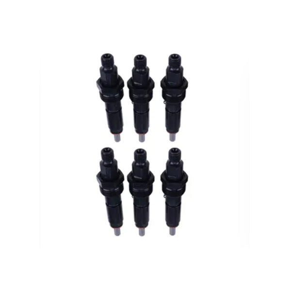 6 PCS Fuel Injector 3802325 for Cummins Engine 6B5.9 Kobelco SK270LC Komatsu PC220LC-6LC - KUDUPARTS