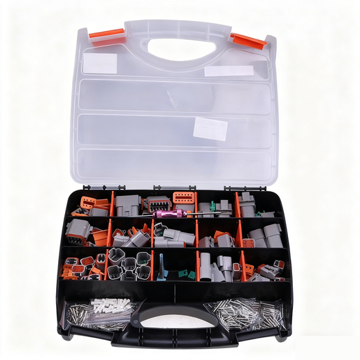 450 Pcs Deutsch DT Connector Plug Kit for 14-20 AWG Stamped Contacts Kit - KUDUPARTS