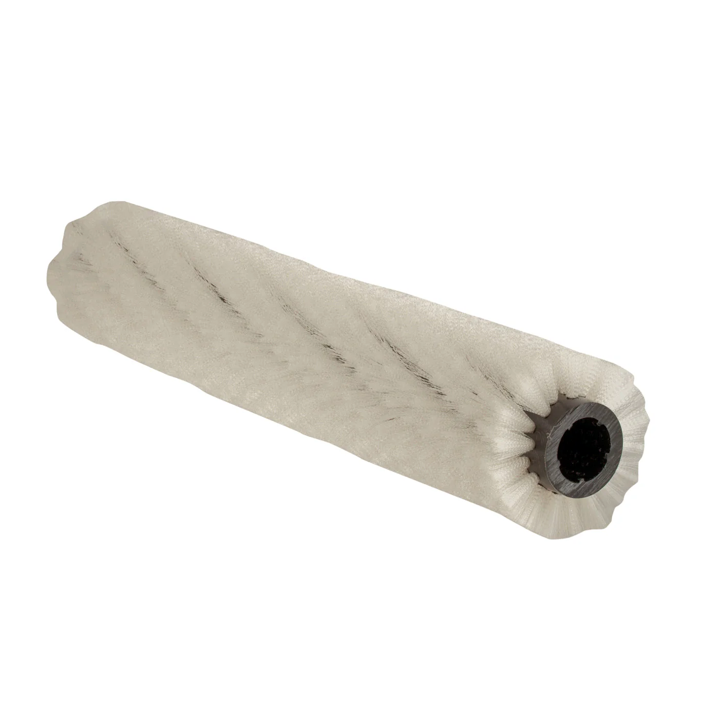 Rouleau de brosse en nylon blanc à 18 rangées, 812 x 153 mm, référence 222308, pour autolaveuse Tennant T5e 5680, T5, T600, T600e, T7 5700 et 7100