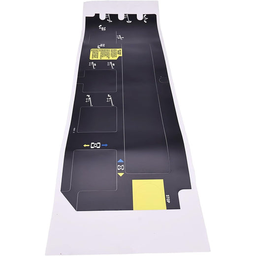 Platform Control Panel Decal 82281GT for Genie Articulated Boom Lift Z-80/60 - KUDUPARTS