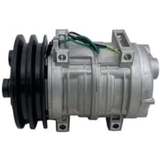 24V Valeo Seltec TM21 A/C Compressor Z0018298D T643349A for John Deere Caterpillar CAT Komatsu - KUDUPARTS