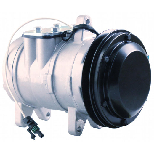 6E171 A/C Compressor SE503051 for John Deere 4425 8450 8650 9400 9500 670B 770B 2955 300D 1055 1068H 3830 - KUDUPARTS