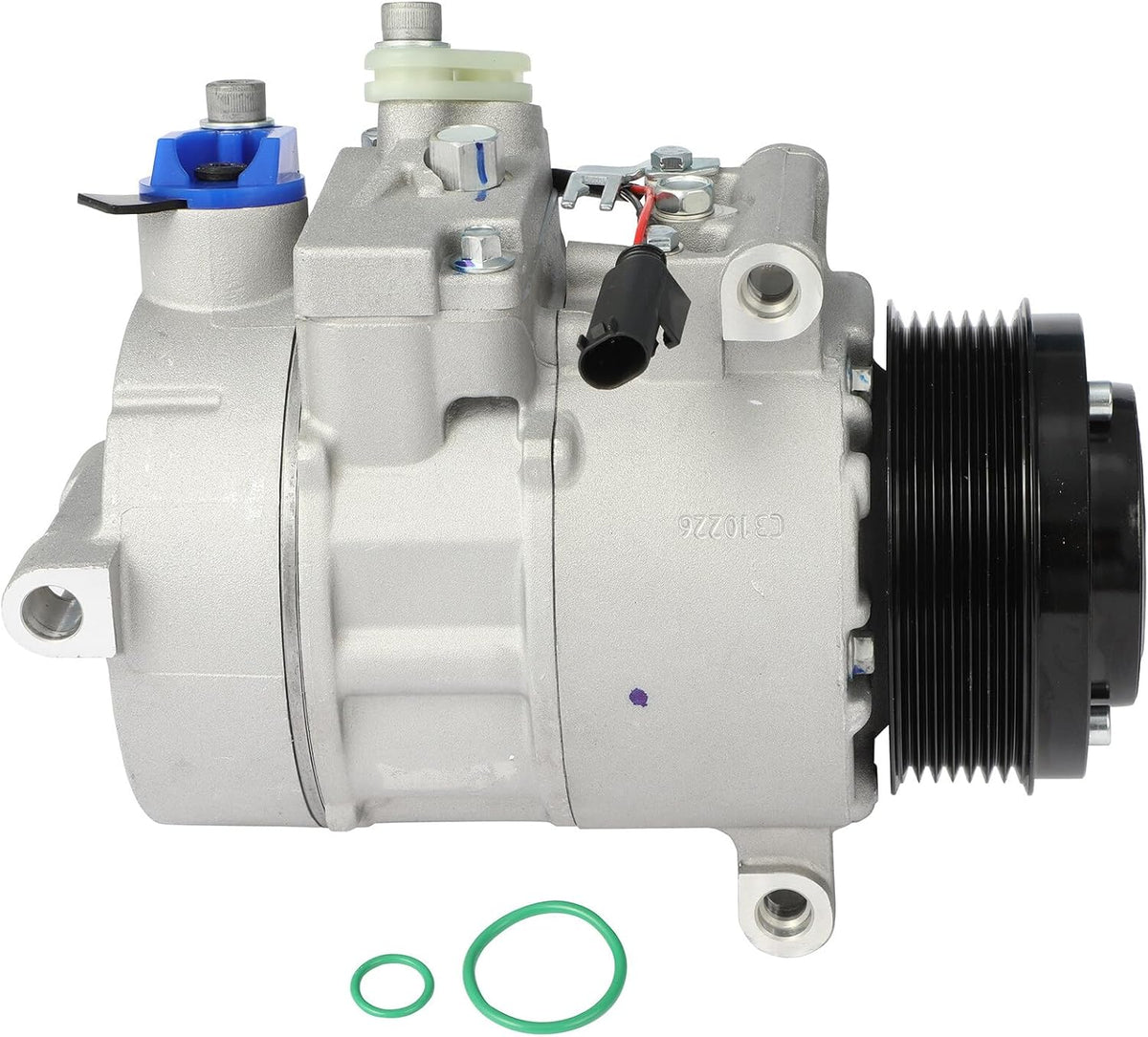 For Mercedes-Benz E320 3.0L 2007-2009 A/C Compressor – Fast Cooling, 7 Groove Pulley - KUDUPARTS