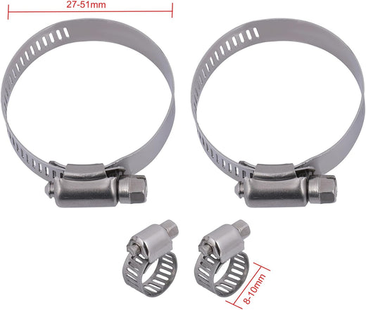 Replacement 2988 Radiator 8MM-10MM,30MM-50MM Hose Clamp fit for 2007-2018 for Nissan for Altima 2.5L 2007-2018 for Nissan for Altima 3.5L 2009-2014 2016-2019 for Nissan for Maxima 3.5L - KUDUPARTS