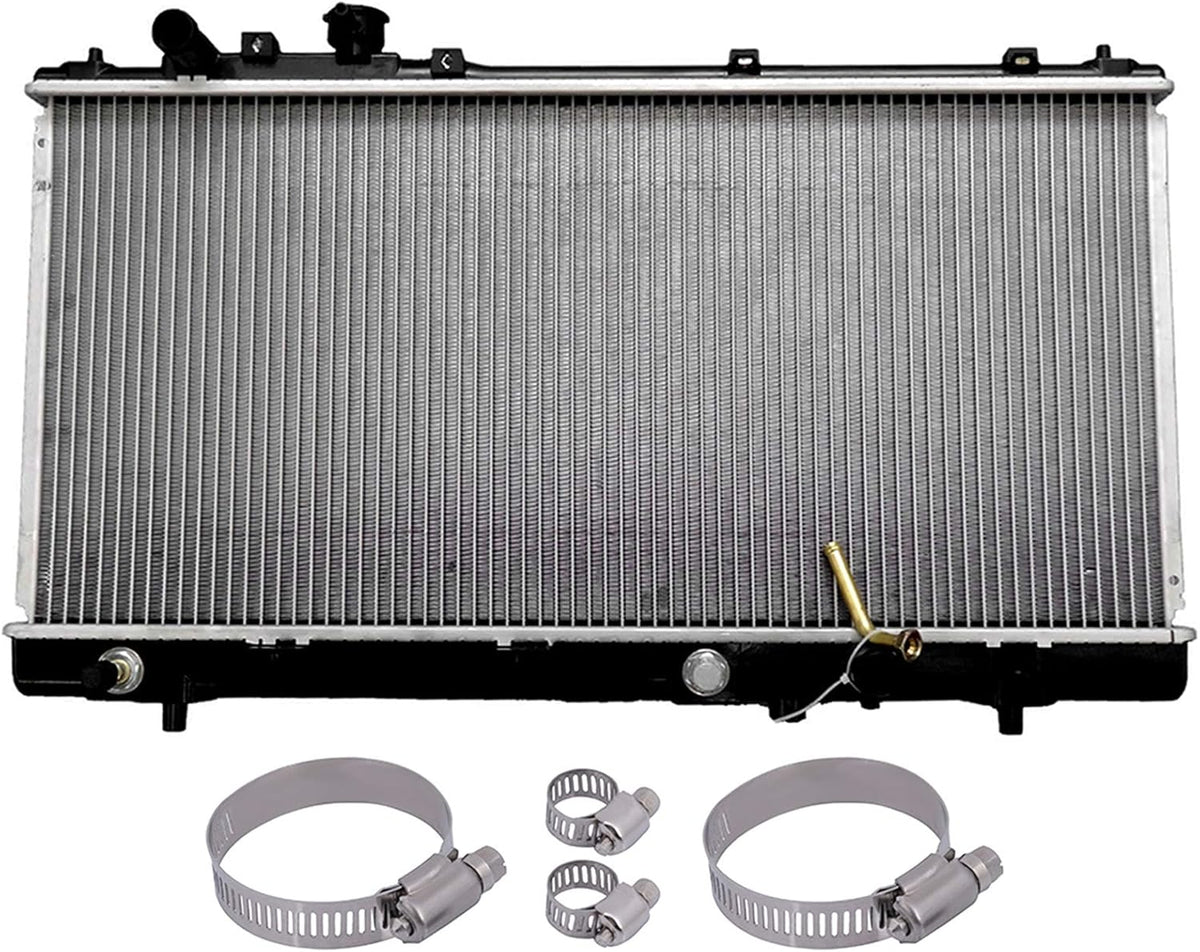 Replacement 2303 Radiator 8MM-10MM,30MM-50MM Hose Clamp fit for 1999-2003 for Mazda for Protege 1.6L 1999-2000 for Mazda for Protege 1.8L 2001-2003 for Mazda for Protege 2.0L - KUDUPARTS