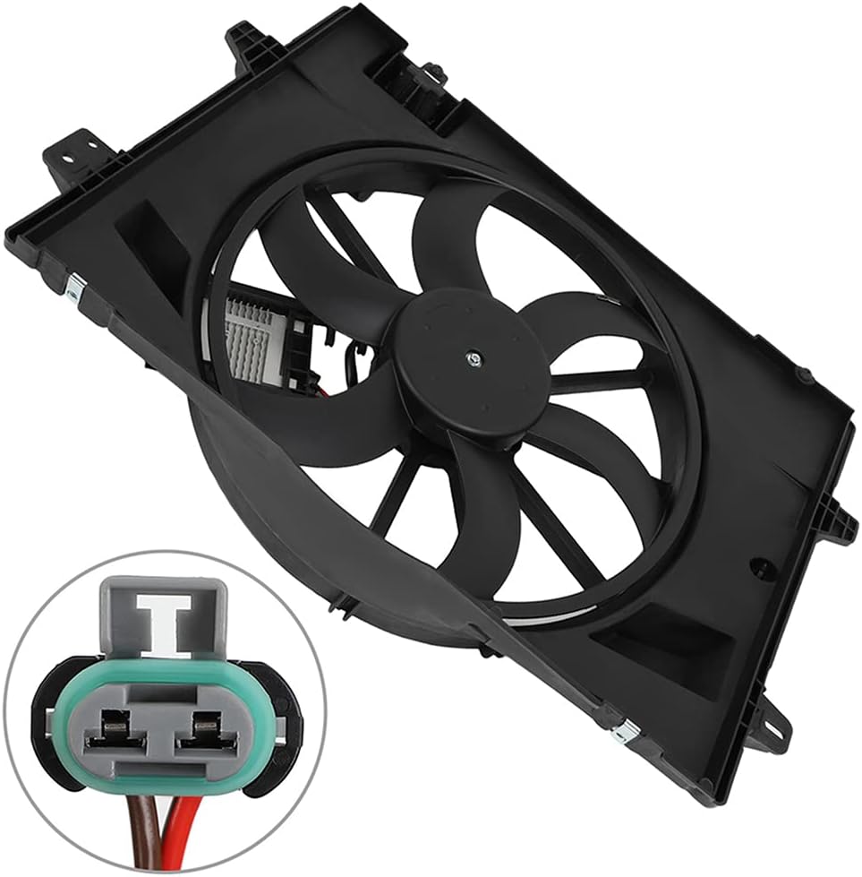 Radiator Cooling Fan Assembly Compatible with 2006-2011 for Ford Crown Victoria/for Lincoln Town Car/for Mercury Grand Marquis,Replace 620-119,621380CU,FO3115178,621-353,FA70841,CF15005