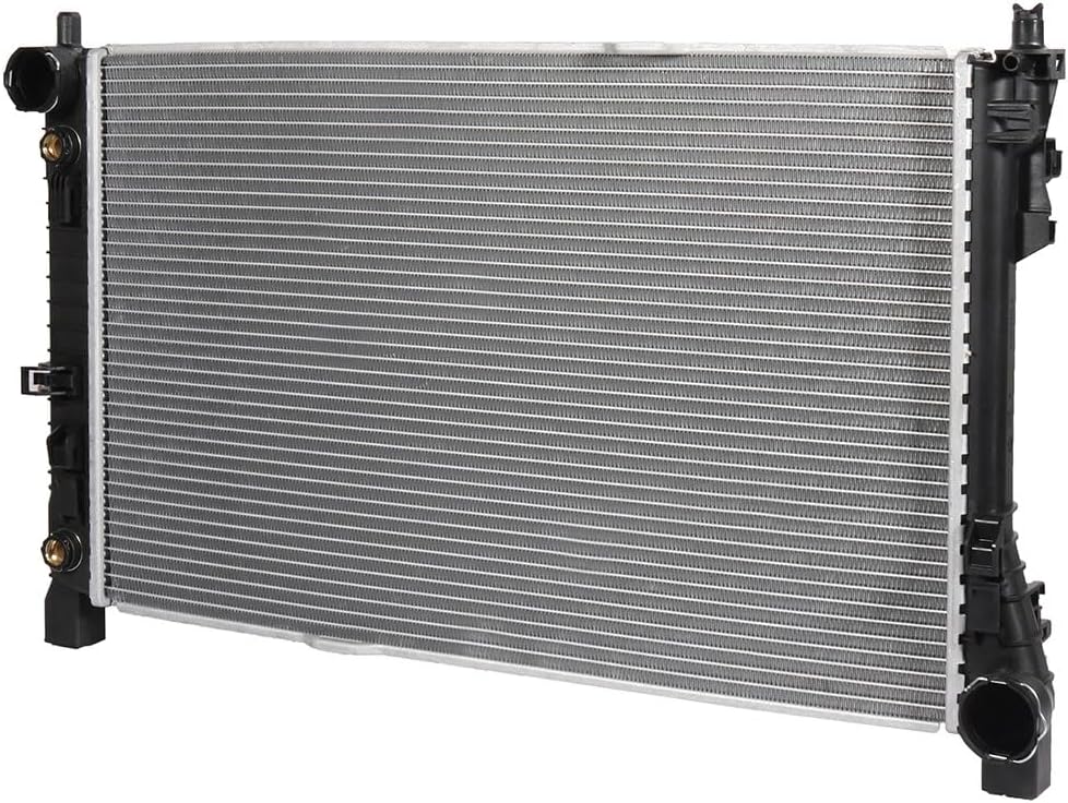 Radiator Compatible with Mercedes-Benz C230 1.8L (2003-2005), C230 2.3L (2002), C230 2.5L (2006-2009), C240 2.6L (2001-2005) - KUDUPARTS
