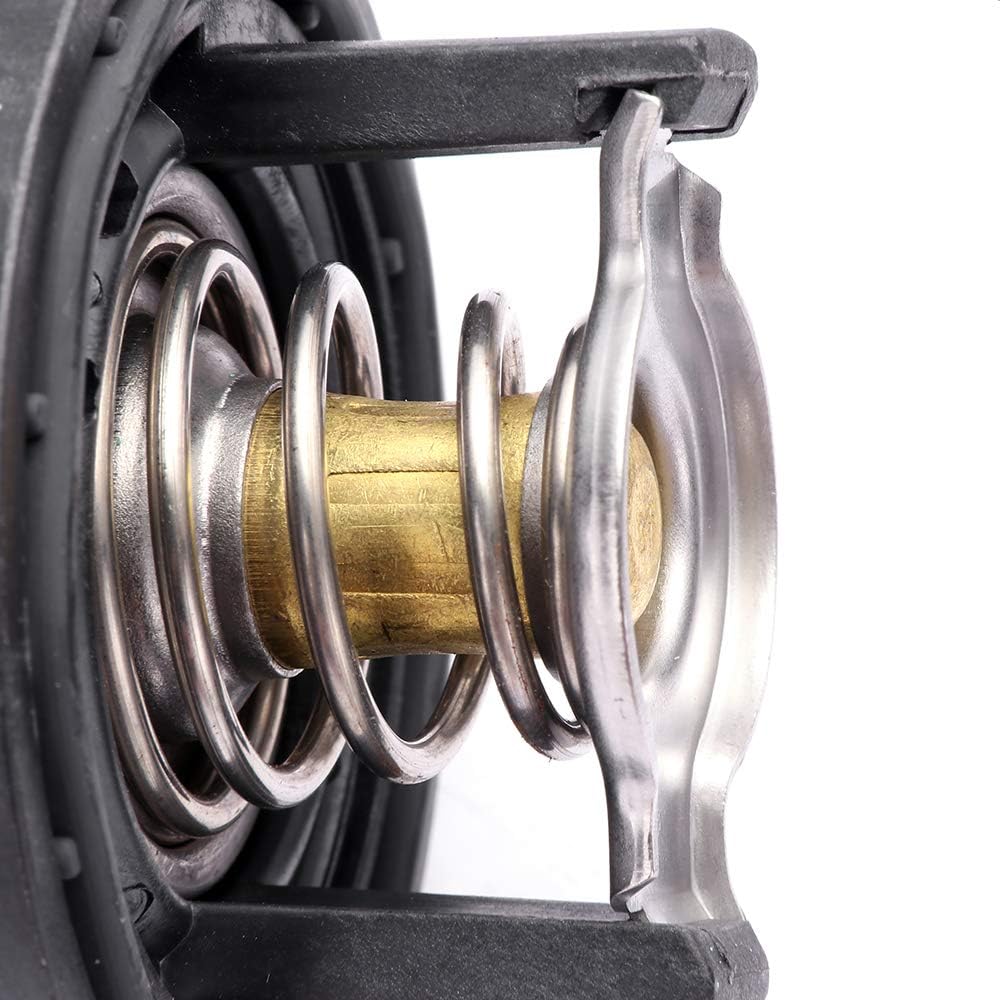 Engine Coolant Thermostat and Housing Assembly Compatible with Dodge Durango 2011-2017, Jeep Grand Cherokee 2011-2019 - KUDUPARTS